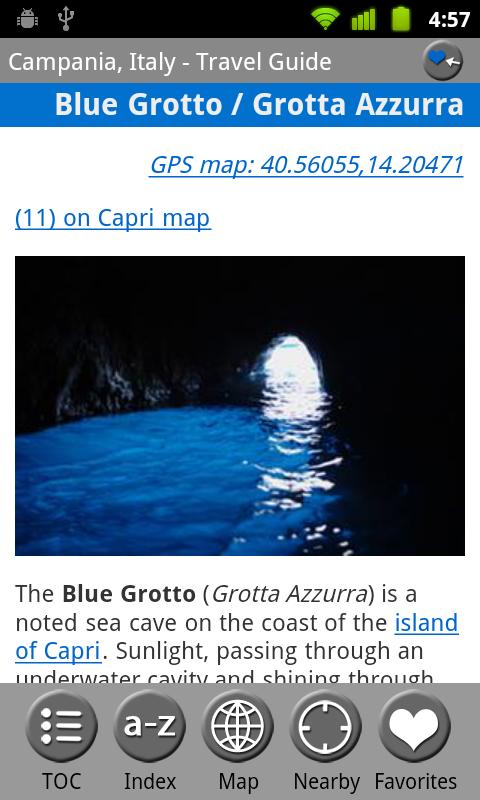 Campania, Italy - Travel Guide Screen 3