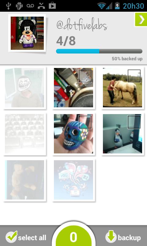 Instabackup - Instagram backup Screen 3