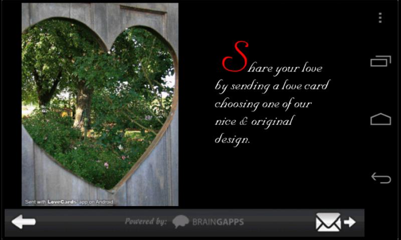 Love Cards Pro Version Screen 3