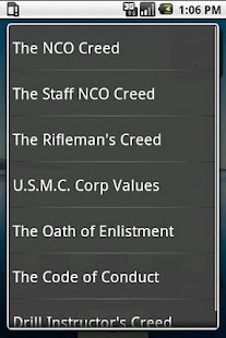 Lastest USMC Creeds Free APK