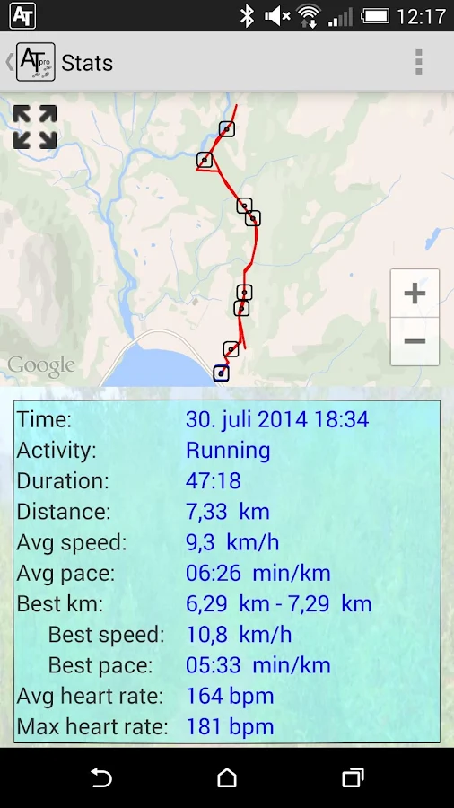AeroTrackerPro - screenshot