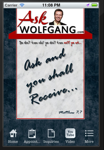 Ask Wolfgang