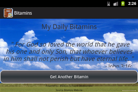 【免費工具App】Bitamins (Bible Vitamins)-APP點子