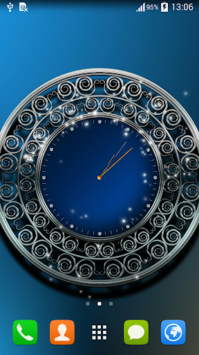 On Time Clock Live Wallpaper