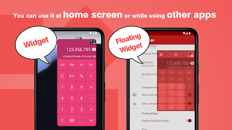Calculator - Floating Widget 2