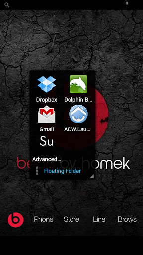 漂浮App Folder+