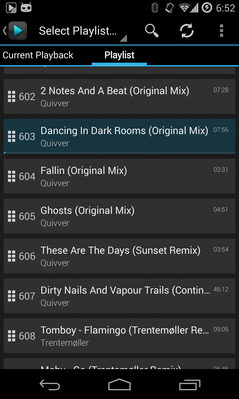 aWARemote Pro for Winamp® Screen 2