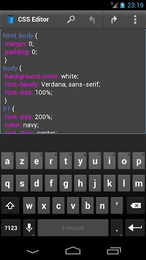 CSS Editor CR