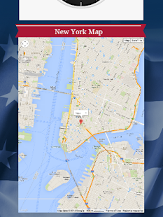 NY Clock & Map for tourists Screenshots 1
