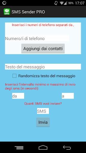 SMS Sender PRO - Donate