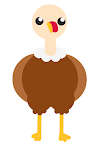 5. Give the Turkey Feathers!