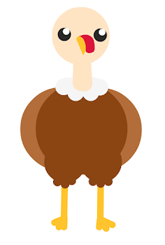 5. Give the Turkey Feathers!
