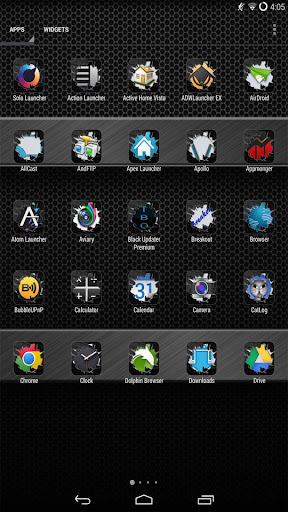 【免費個人化App】Breakout Black Multi Theme-APP點子