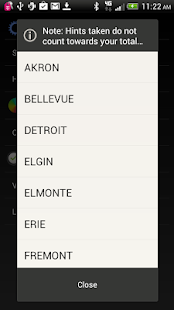 US City Names Word Search(圖5)-速報App