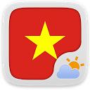 Vietnamese Language GOWeather mobile app icon