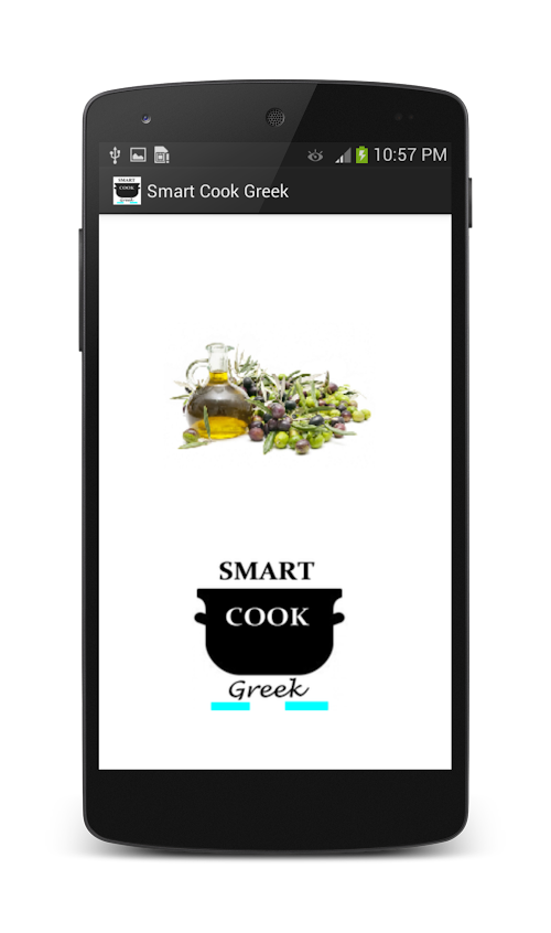 Android application Smart Cook Greek screenshort