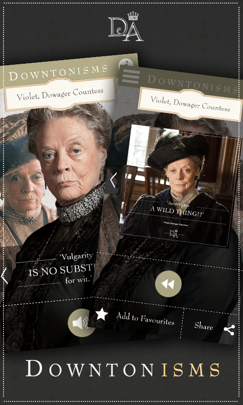 Downtonisms Screen 3