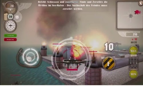 Android application BATTLE KILLER STUKA 3D screenshort