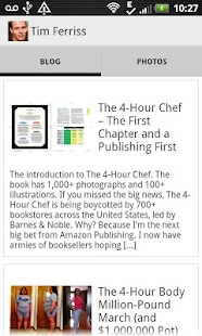 Tim Ferriss Unofficial Fan App Screenshots 0