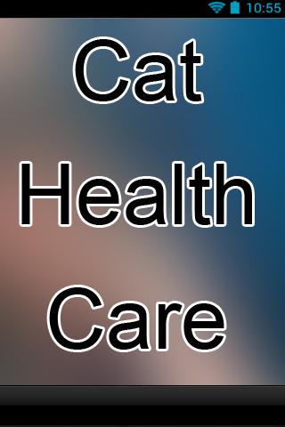 Cat Health Care