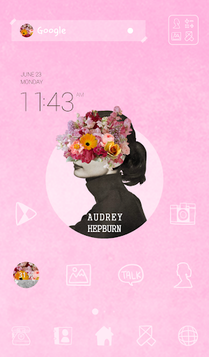 collage audrey dodol theme