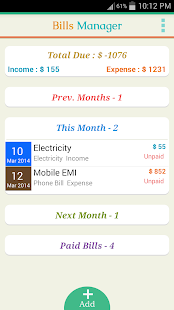 Download Bills Manager APK