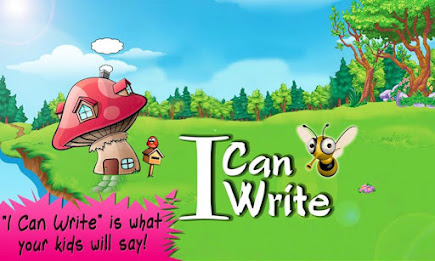 I Can Write ABC kids alphabets poster 1