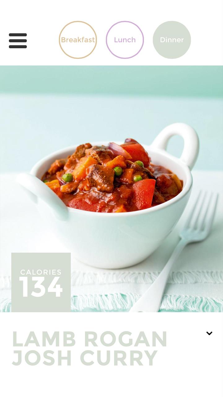 5:2 Diet Complete Meal Planner Screen 3
