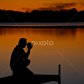 Catching the Sunset by Michelle Cox - People Street & Candids