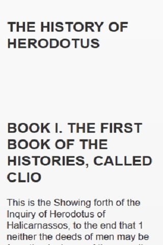 免費下載書籍APP|THE HISTORY OF HERODOTUS app開箱文|APP開箱王