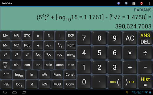 Scientific Calculator (adfree) - screenshot thumbnail