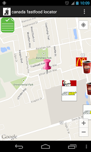 download Canada Fast Food Locator free