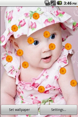 CuteBabyWithSoundWallpaperPro