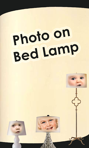 Photo on Bed Lamp Frames