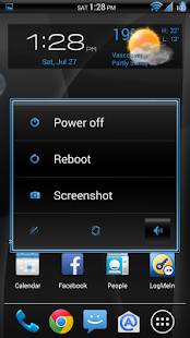 Gloss Blue CM11/AOKP Theme - screenshot thumbnail
