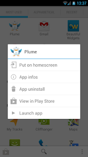 Quad Drawer, quick app drawer - screenshot thumbnail