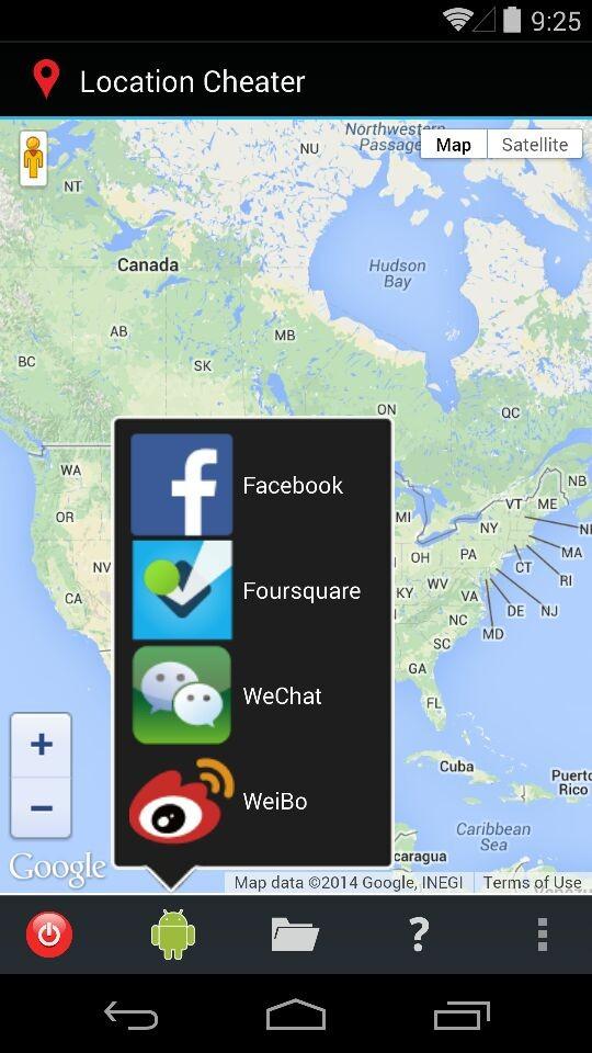 Location Cheater Screen 2