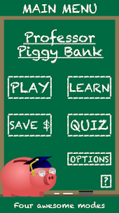 Professor Piggy Bank (Learning & Countin