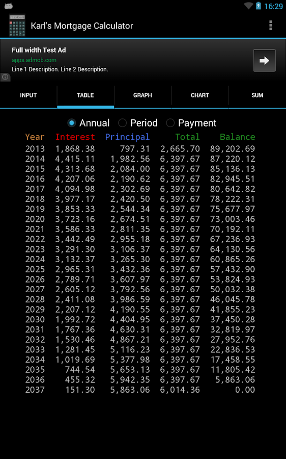 Karl's Mortgage Calculator Android Apps on Google Play