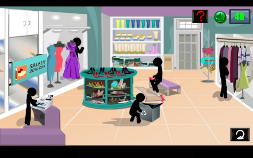 【免費休閒App】Stickman Death Shopping-APP點子