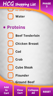 HCG Diet Shopping List Screenshots 8