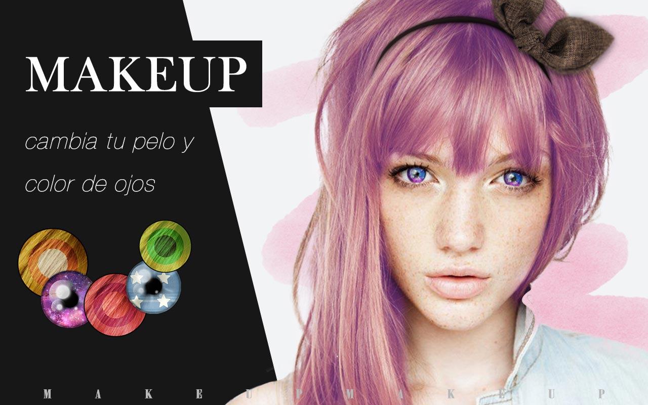 Android application Makeup - Cam &amp; Color Cosmetic screenshort