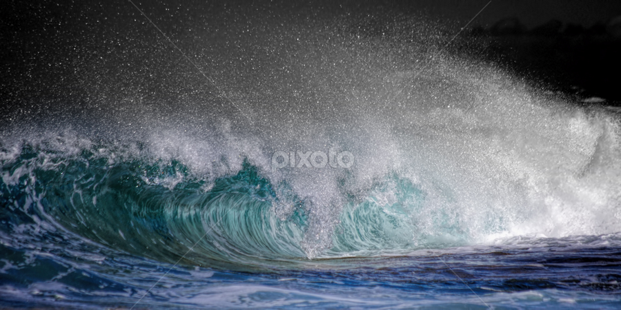 Wave by Brad Maberto - Landscapes Beaches