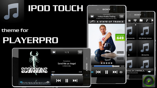 PlayerPro Skin IPOD TOUCH