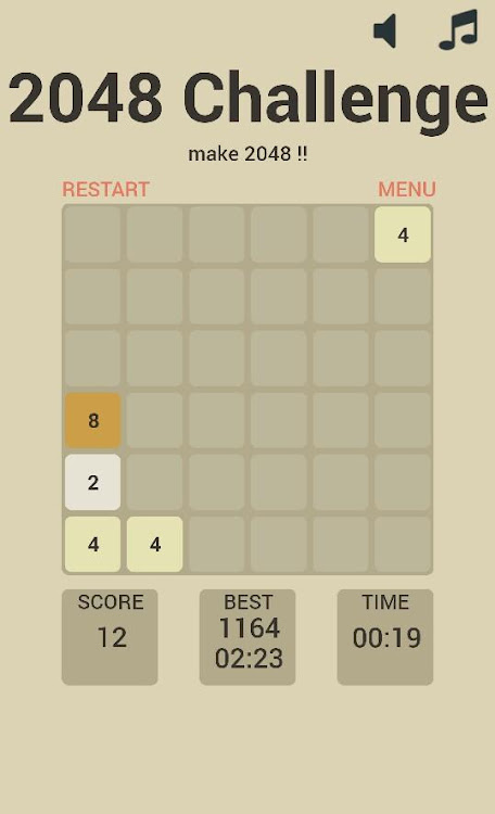 2048 Challenge - 1.1 - (Android)