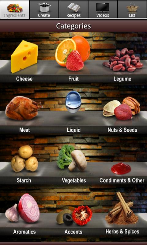 Android application Olson Recipe Maker screenshort