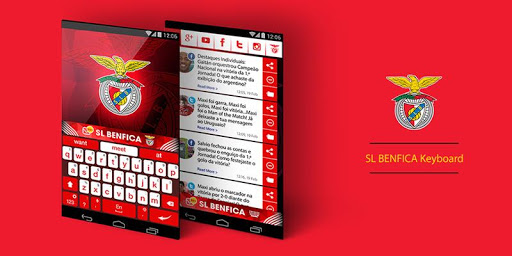 공식 SL Benfica 키보드