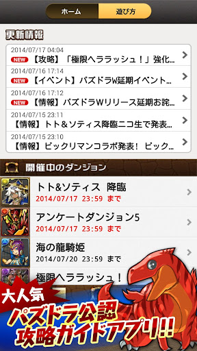 Puzzle Dragons User's Guide