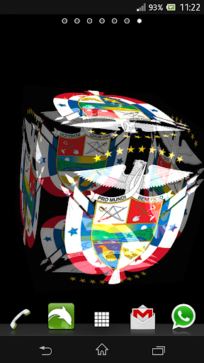 【免費運動App】3D Panama Cube Flag LWP-APP點子