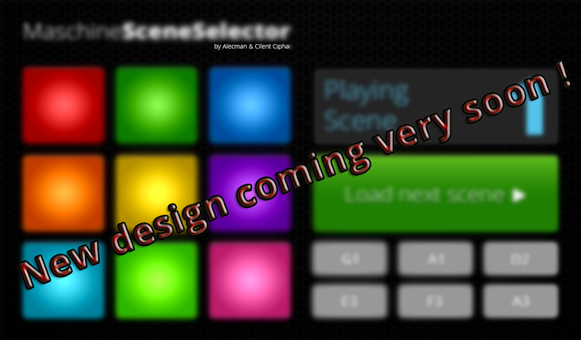 Maschine Scene Selector PAID Screen 1